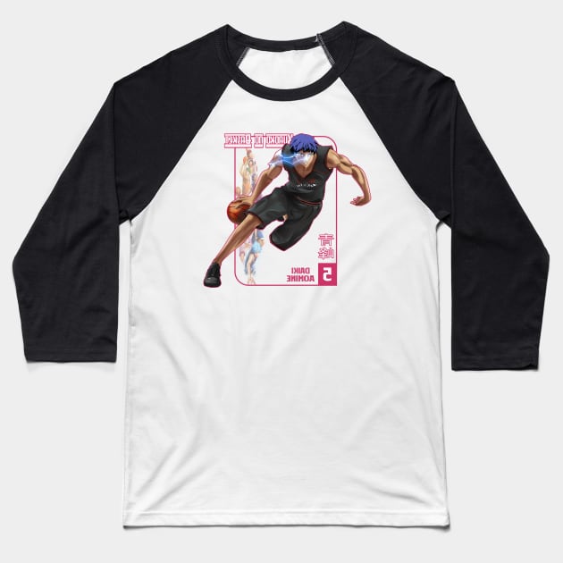 Aomine Daiki Five Baseball T-Shirt by miocbjr